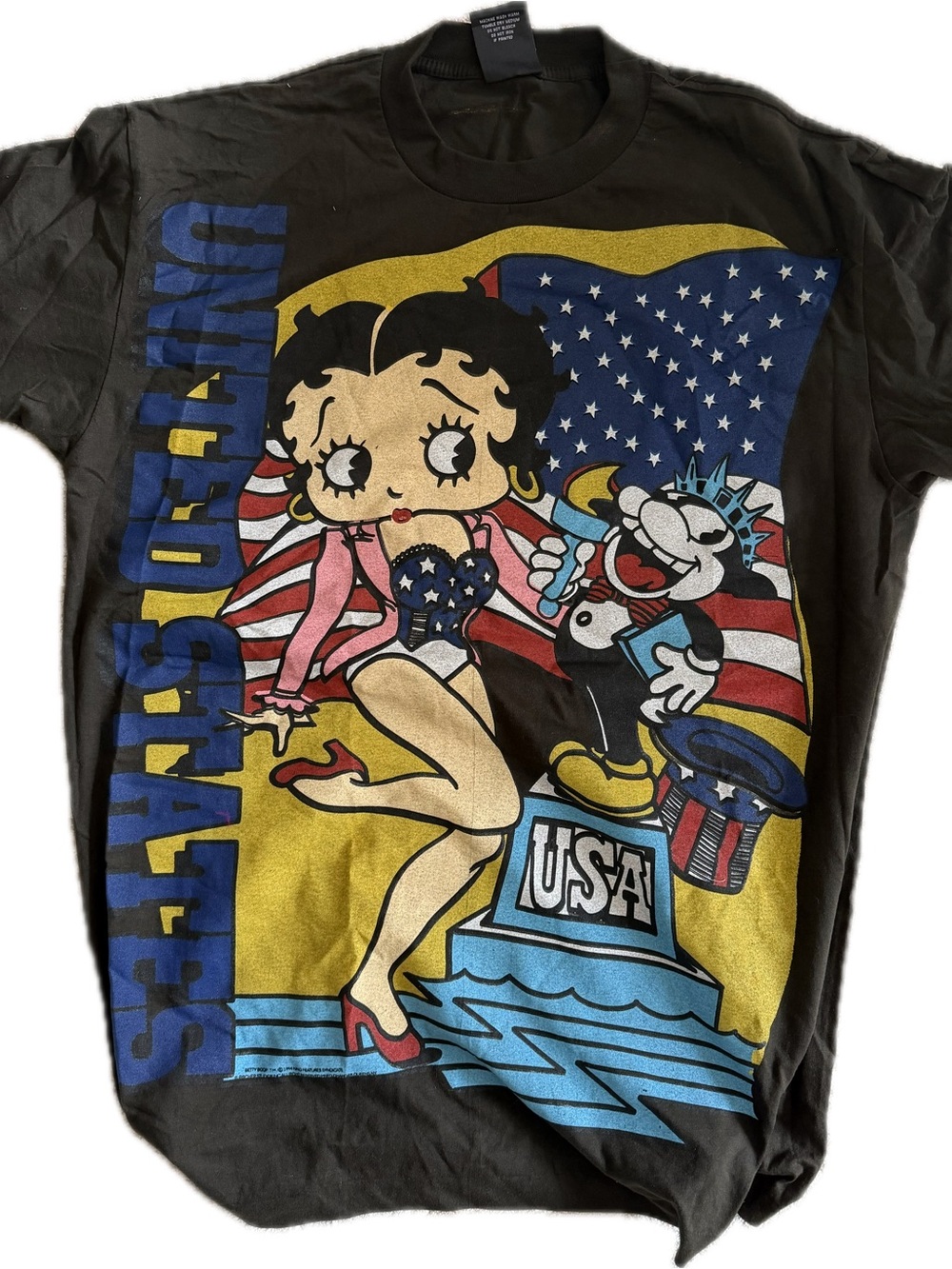 Betty Boop USA Graphic Tshirt